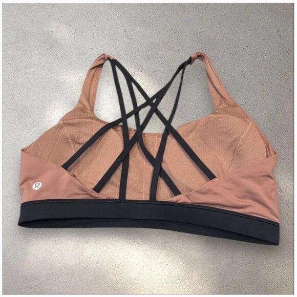 Lululemon Free to be Serena Bra - Nude and Black - Picture 1 of 5